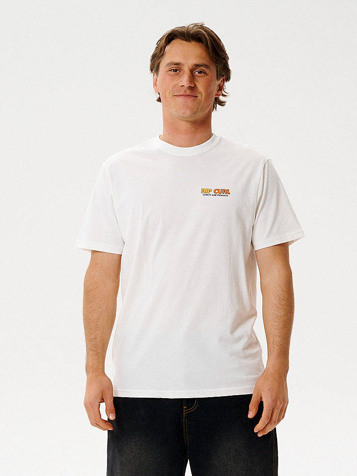 Rip Curl Shirt "Surf Revival Lined Up" in Weiß - S