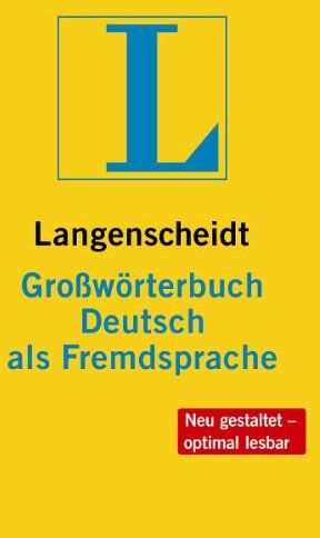 Hans Wellmann - Langenscheidt Großwörterbuch Deutsch als Fremdsprache - Buch (kartoniert): einsprachig Deutsch (Langenscheidt Großwörterbücher) - Preis vom 10.10.2026 11:48:34 h