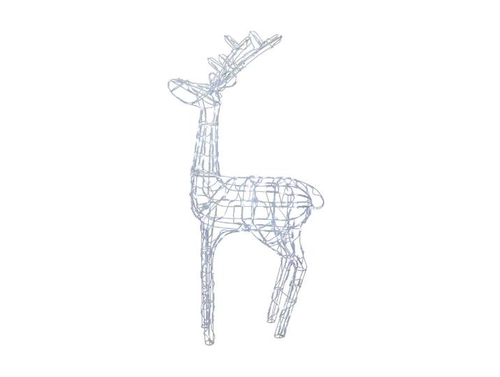 LED Dekofigur Trading LED-Figur Silhouette , weiss (weiß), B:70cm H:120cm T:22cm, PARFORCE TRADITIONAL HUNTING, Leuchten, LED Dekofigur