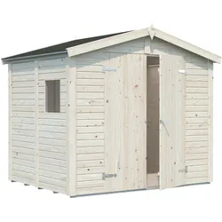 Palmako Gerätehaus Dan 4,5 m2 - 16 mm naturbelassen