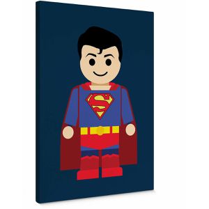 AS-Creation Wandbild Superman, Leinwand, Hochformat, 50 x 70 cm