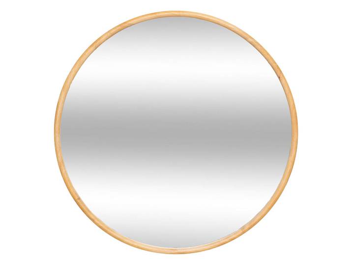 Atmosphera Createur d´interieur Wandspiegel Kim Ø 75 cm, Beige, Holz, 2x75x75 cm, Spiegel, Wandspiegel