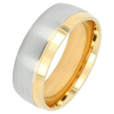 Fingerring ADELIA´S "Herren Ring aus Edelstahl" Gr. 60, silber, Fingerringe, Herren, 60, Edelstahl, Fingerring