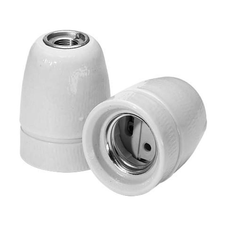 Houben Fassung E27 Porz, ws, M10x1 535685)