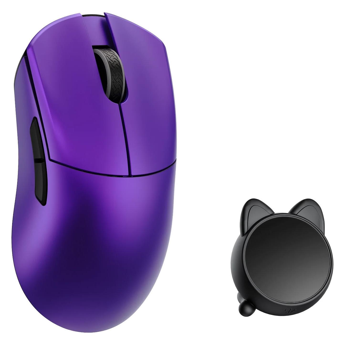 WLMouse Huan - Purple (Omron Optical) Wireless 8K Magnesium Mouse (Kabelgebunden, Kabellos) (HUAN-PURPLE-O)