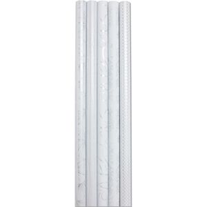 Clairefontaine Geschenkpapier 211825C, Premium, verschiedene Motive, sortiert, 70cm x 2m