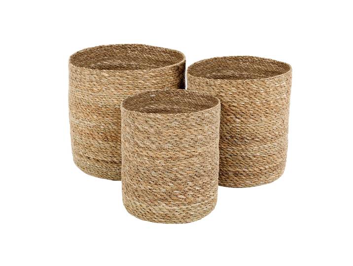 Dixie Panier de rangement Emil Lot de 3 small Nature