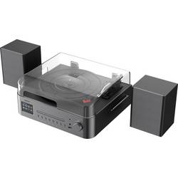 Reflexion HiFi-Tuner Schwarz, Braun DAB+, CD-Player, Bluetooth® HIF2082DAB