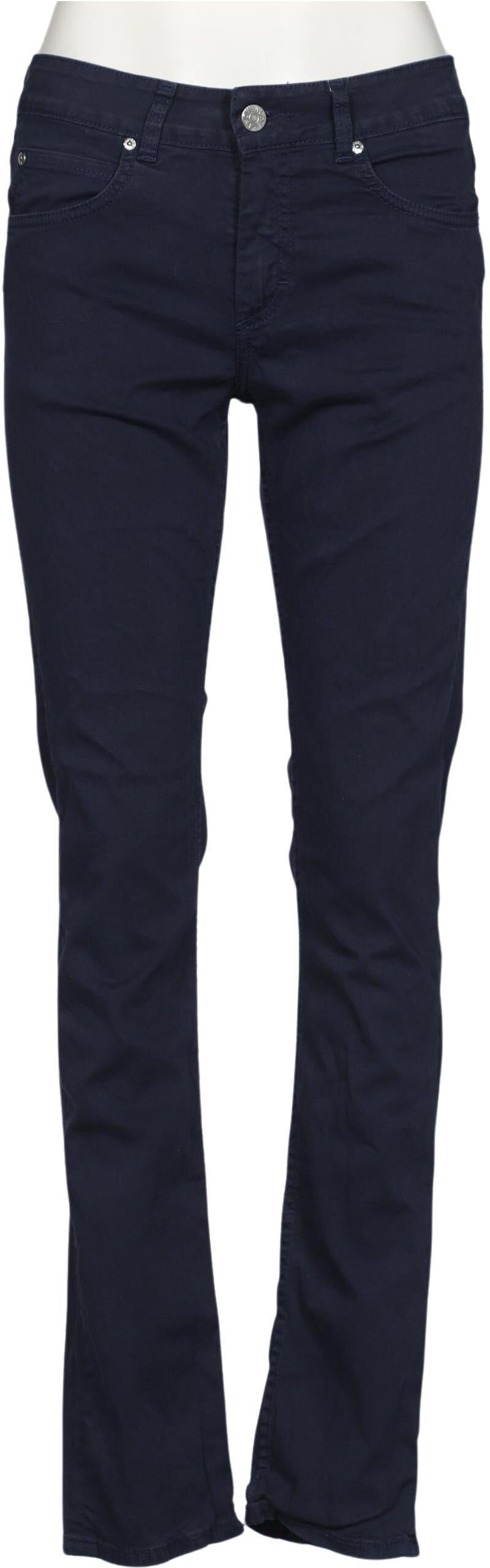 Acne Studios Damen Stoffhose, Marineblau, Gr. W30, Baumwolle - Second Hand