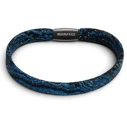 MONESSA Armband Textil innenliegende Naht Magnetverschluss