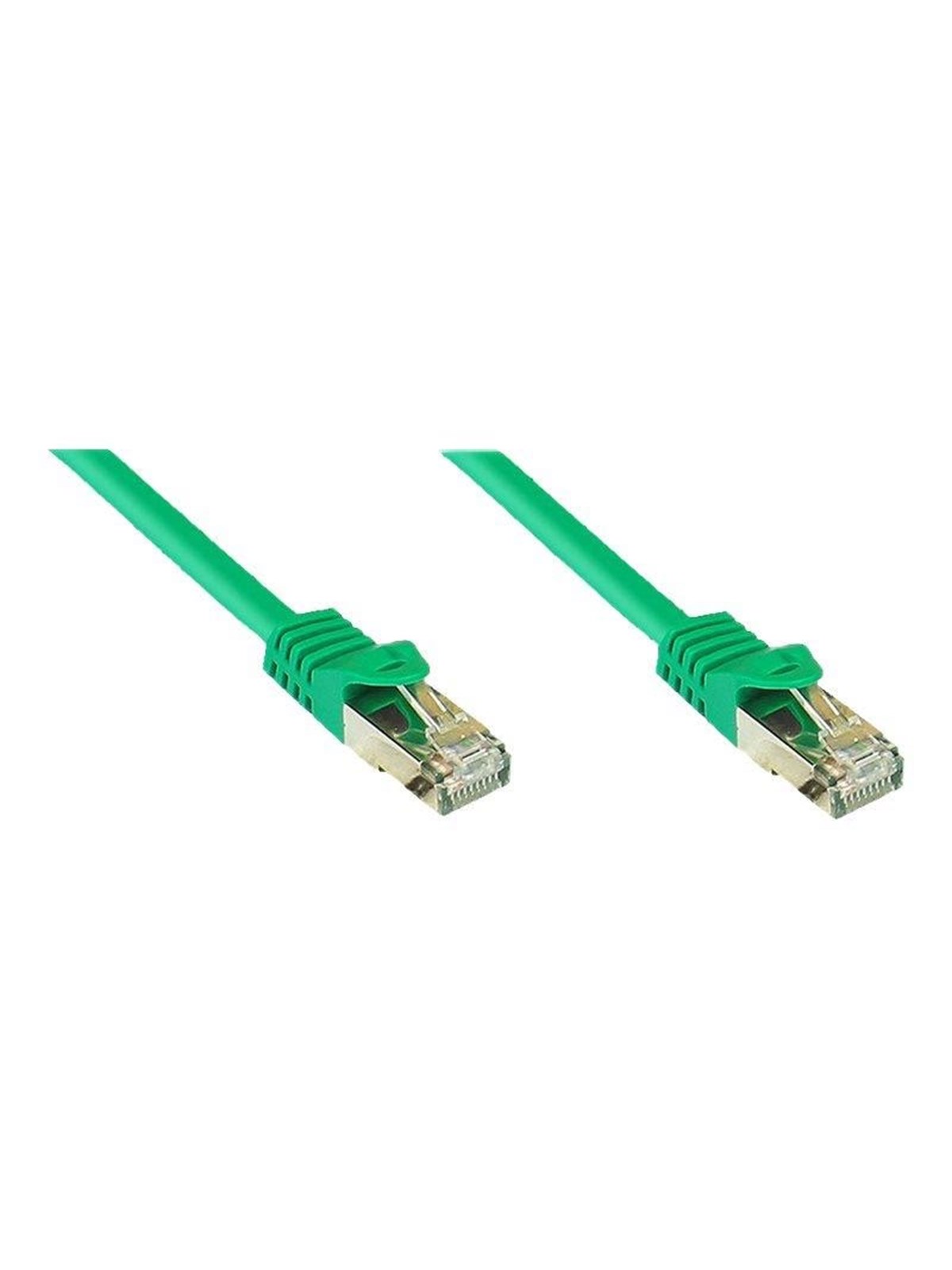 Alcasa electronik ALCASA Elektronik patch cable - 3 m - green - Grün