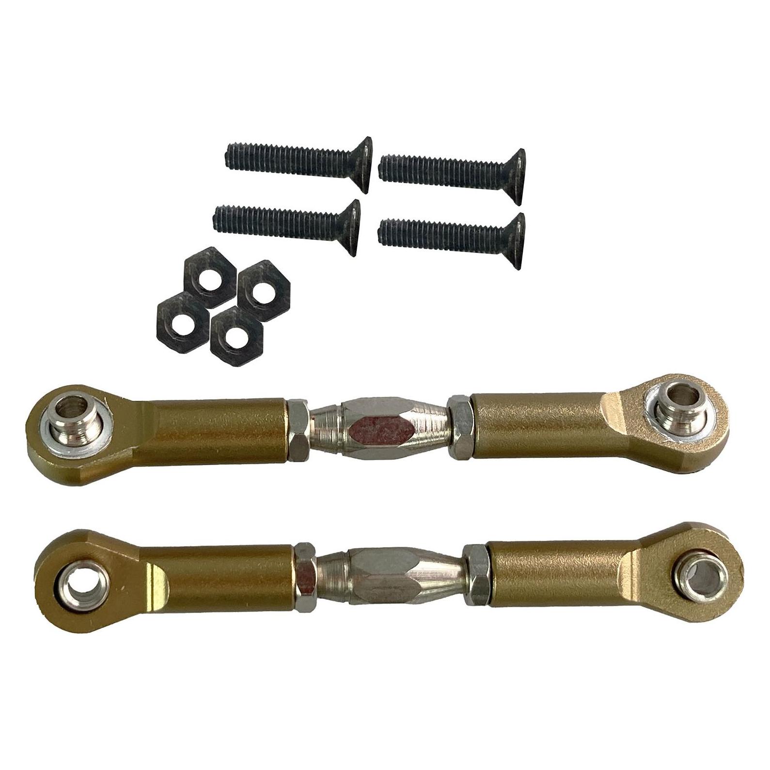 Amewi Querlenker Sturzstange vorne/hinten Aluminium gun metal (39882920)