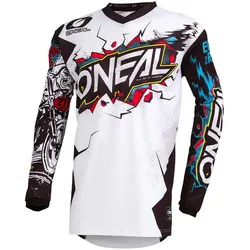 O Neal, Damen, Velotrikot, Element (M), Weiss, M