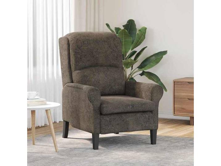 fauteuil Gris foncé Simili cuir 42009868