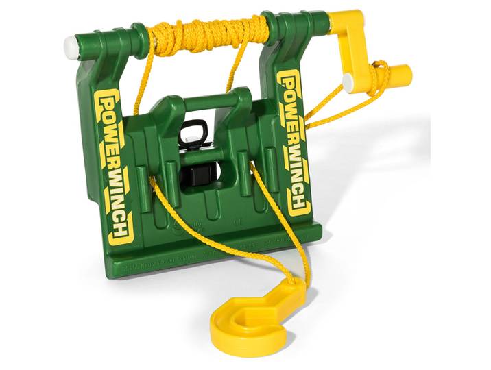 RollyPowerwinch Rolly Toys Grün Kunststoff - Farbe: Grün/Gelb