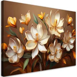 WANDBILD boho blumenstrauß komposition