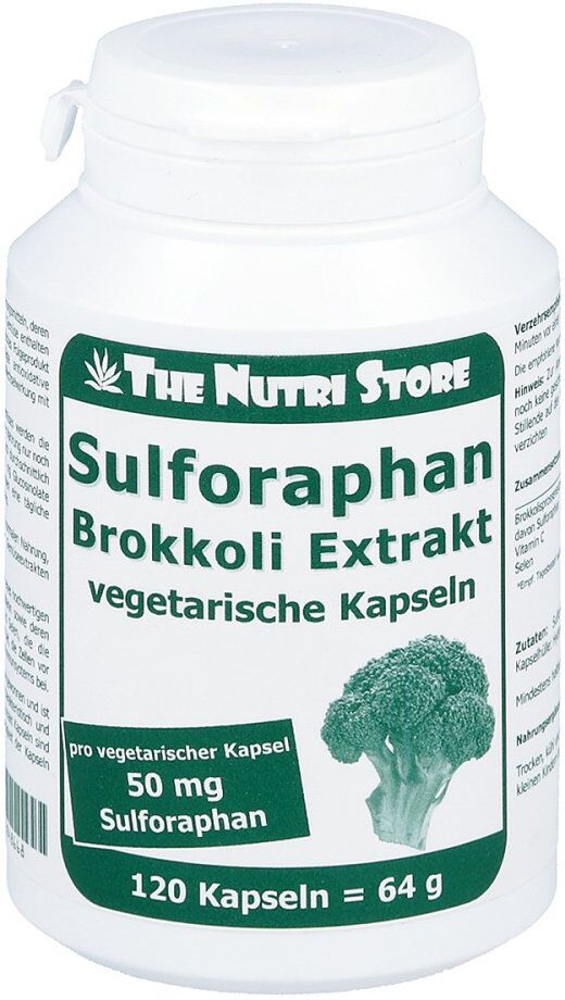 The Nutri Store Sulforaphan Brokkoli Extrakt Kapseln 120stk