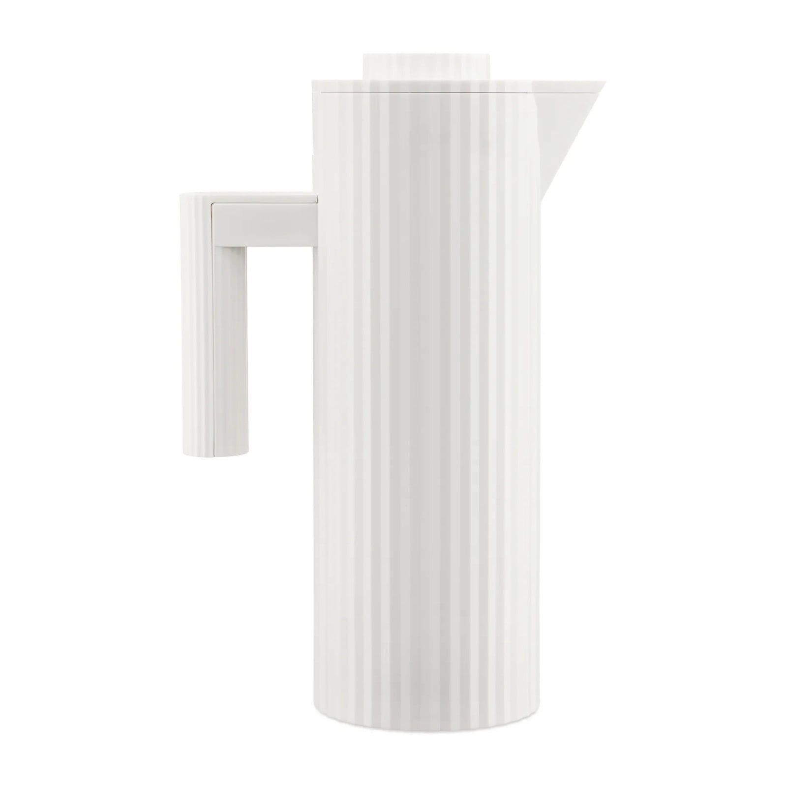 Alessi Plissé thermoskan 1 l Wit
