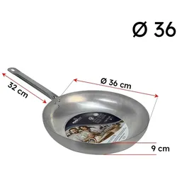 Pentalux 36 cm Aluminium-Bratpfanne