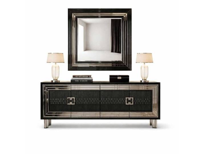 JVmoebel Sideboard Stylisches Sideboard mit Spiegel für Esszimmer Möbel (1 St), Made in Europa