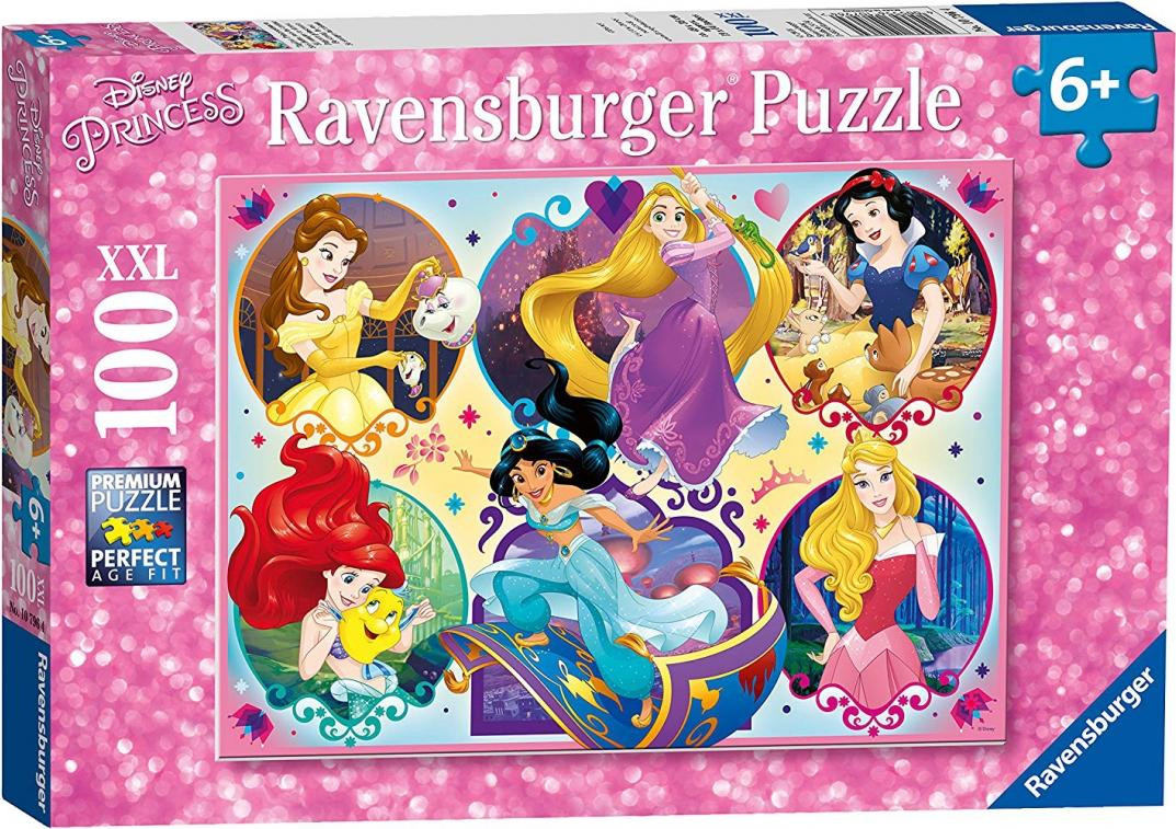 Ravensburger Puzzel Wees sterk, wees jezelf, 100 stukjes, Tekenfilm, Vanaf 6 jaar