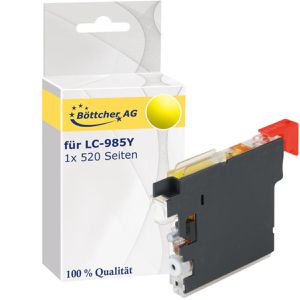 kompatibel für Brother LC-985Y gelb Druckerpatrone