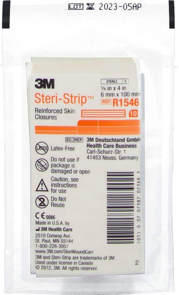 NEXCARE Steri Strip tiras de sutura cutánea 100mm x 6mm