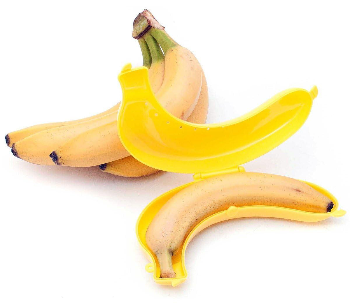 Dripio Bananendoos set van 2 – Bananenbeschermer en opbergdoos