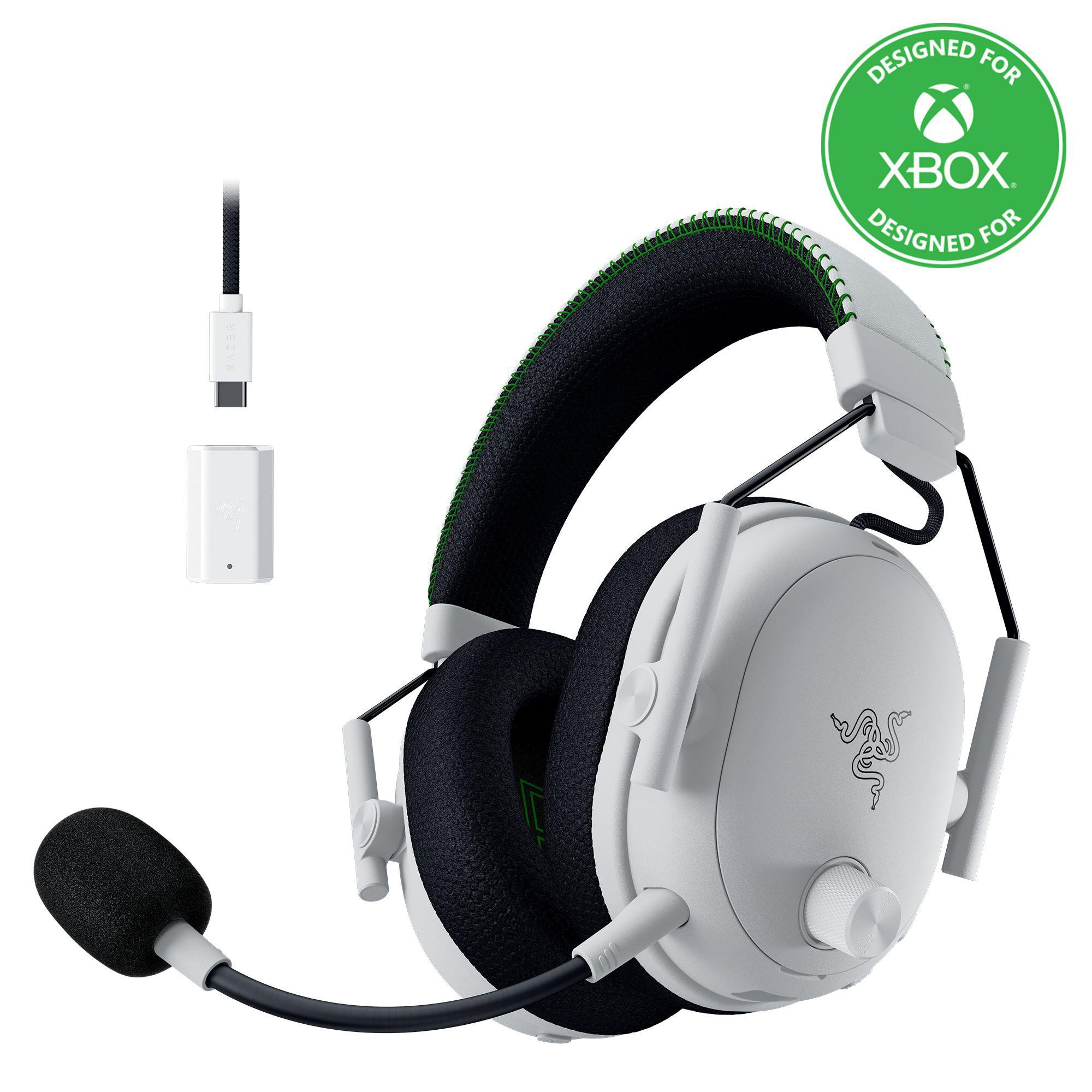 RAZER Blackshark V3 Pro Gaming Headset kabelgebunden / kabellos (Funk / Bluetooth) Weiß zertifiziert für XBox Series S / X