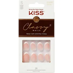 KISS Classy Nails - weiß|hautfarben