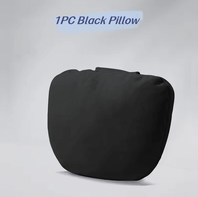 Inspire Curations ErgoComfort Memory Foam Car Neck Support Pillow black Pillow