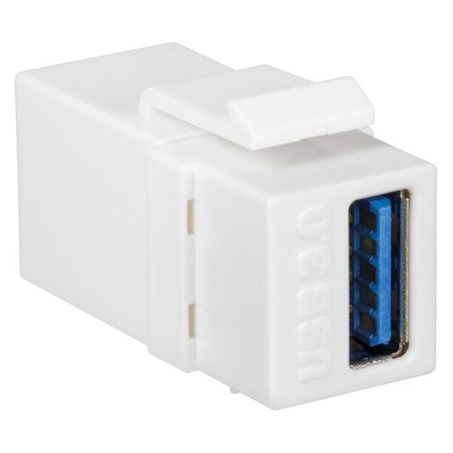 LogiLink Keystone Modular Verbinder USB-A 3.0 Buchse USB-A 3.0 Buchse (NK0015)