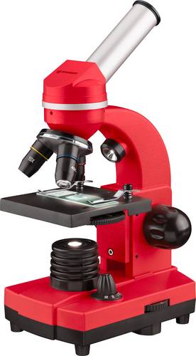 Bresser Optik 8855600E8G000 Biolux SEL Schülermikroskop Kinder-Mikroskop Monokular 1600 x Auflicht, Durchlicht