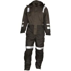 Thermo-Overall "088002" Working Xtreme - XXL - grey/black