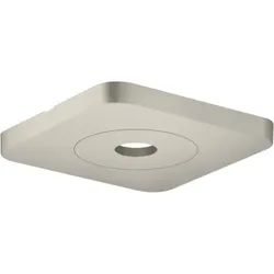 hansgrohe Axor Citterio C Deckenrosette 28802800 120/120 softsquare, Edelstahl Optik