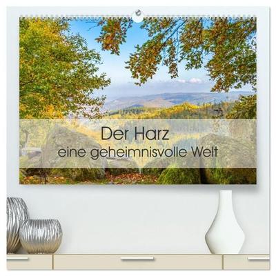 Der Harz - eine geheimnisvolle Welt (hochwertiger Premium Wandkalender 2027 DIN A2 quer), Kunstdruck in Hochglanz