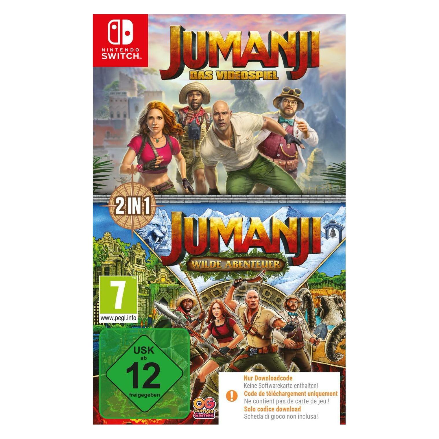 Outright Games Jumanji 1+2 Compilation (Switch, DE) (12325)