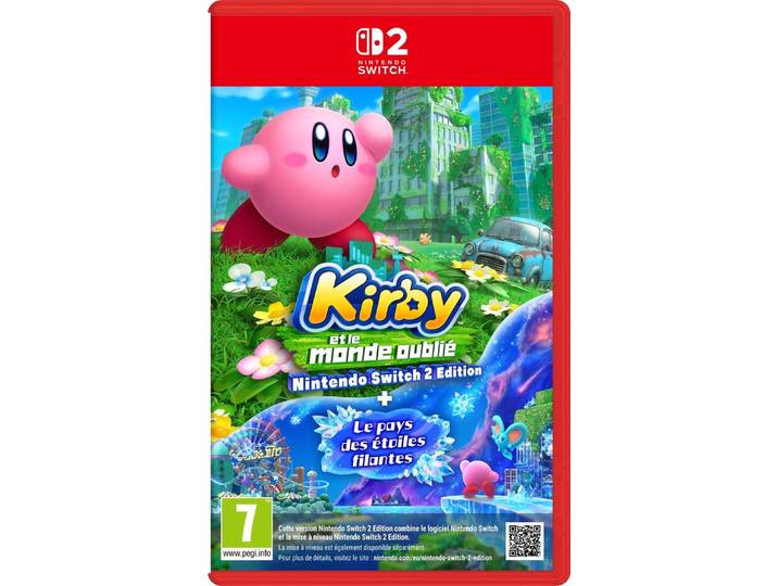 Kirby et le monde oublié - Nintendo Switch 2 Edition + Le pays des étoiles filantes (NINTENDO SWITCH 2)