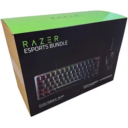 RAZER ESPORTS Bundle, Gaming Tastatur und Maus, Opto-Mechanical, Razer Linear Optical Switch (Rot), kabelgebunden kabellos, Schwarz