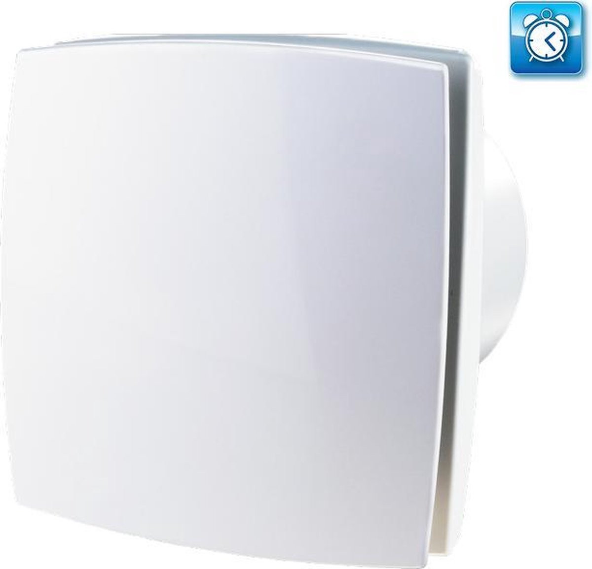 Vents Design badkamerventilator 100 mm met timer, 88 m³/h, wit