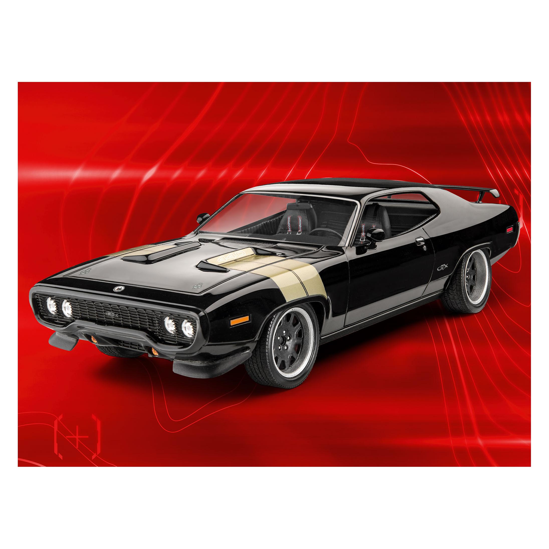 Revell 1:24 Fast & Furious - Dominics 1971 Plymouth GTX (07692)