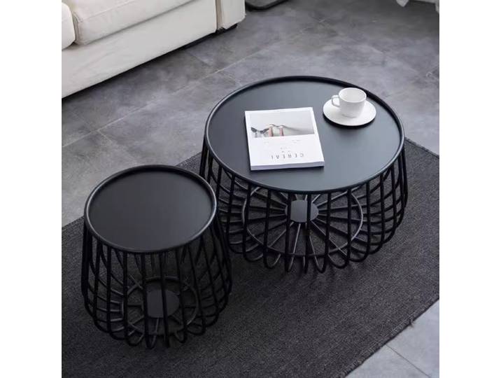 Design Glam Table basse de luxe plancher de rangement Table basse minimaliste Unique Simple Muebles Para El Hogar meubles accessoires