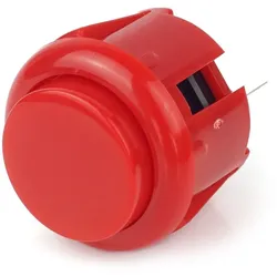 Mini Arcade Button, 24mm - Farbe: rot