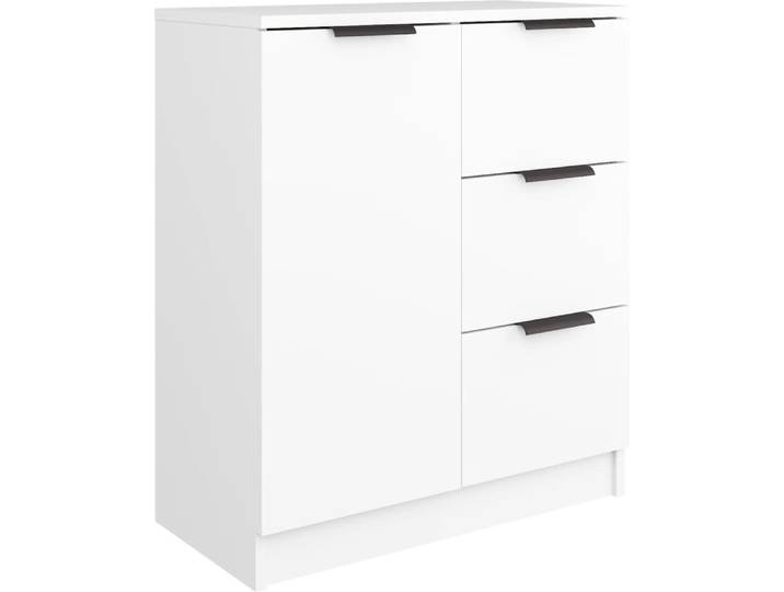 vidaXL vidaXL - Sideboard - 60x30x70 - cm - fait main - Bois - blanc