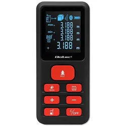 Qoltec, Laserentfernungsmesser, Digitaler Laser-Entfernungsmesser (120 m, Laserentfernungsmesser)