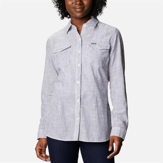 Columbia Sportswear Columbia Camp Henry II L/S Shirt Womens, Nocturnal