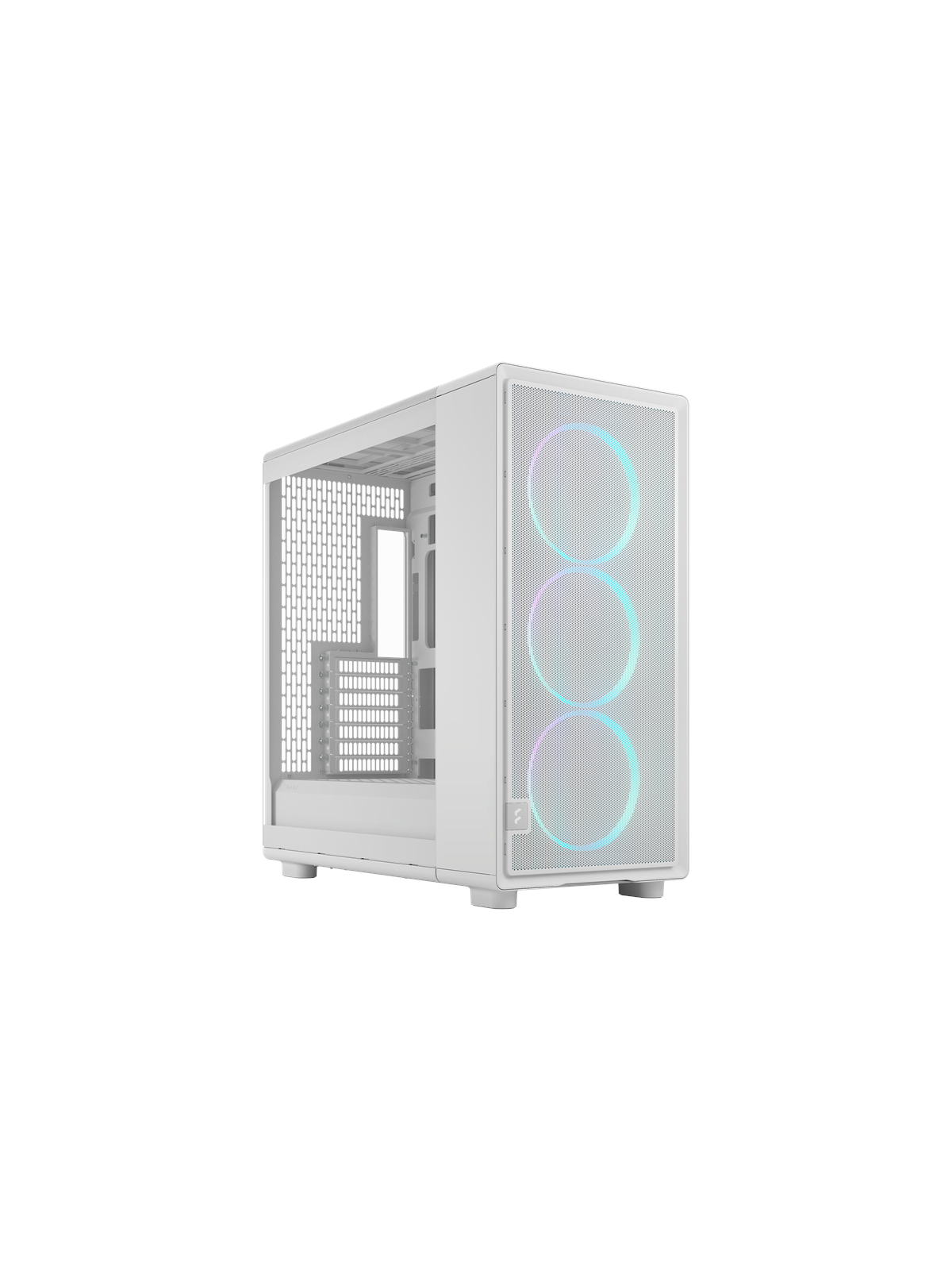 Fractal Design Epoch XL White TG RGB - Gehäuse - Tower - Transparent