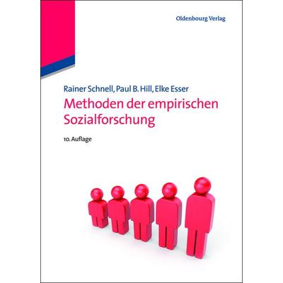 Methoden der empirischen Sozialforschung, Gebundene Ausgabe von Rainer Schnell,Paul B. Hill,Elke Esser, De Gruyter