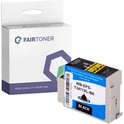 Kompatibel für Epson C13T34714010 / 34XL Druckerpatrone Schwarz