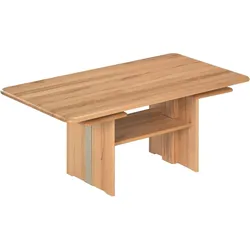 FUNKTIONSTISCH Holz massiv Caimile 120 x 70 x 55 Couchtisch Massivholz Kernbuche
